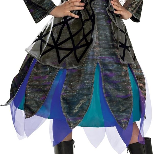 DESCENDANTS - Disney Girls Descendants Uliana Deluxe Costume Wig not Included SIZE 10-12 - Image 2
