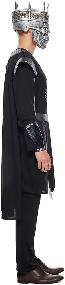 HALLOWEEN - Men's Skeleton King Costume - SIZE LARGE - Image 3
