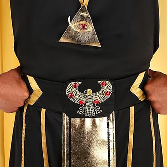 HALLOWEEN - Men's 7Pcs Egyptian Pharaoh Costume - Image 2