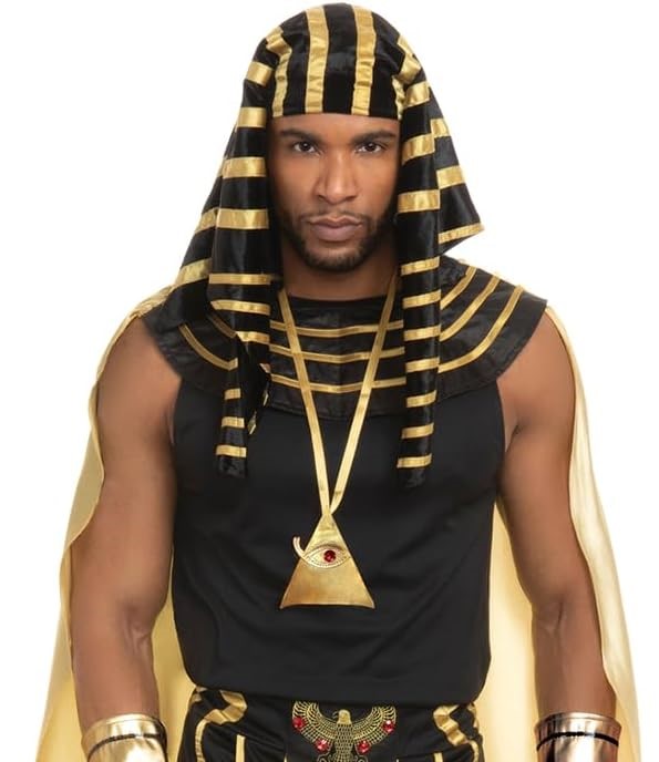 HALLOWEEN - Men's 7Pcs Egyptian Pharaoh Costume