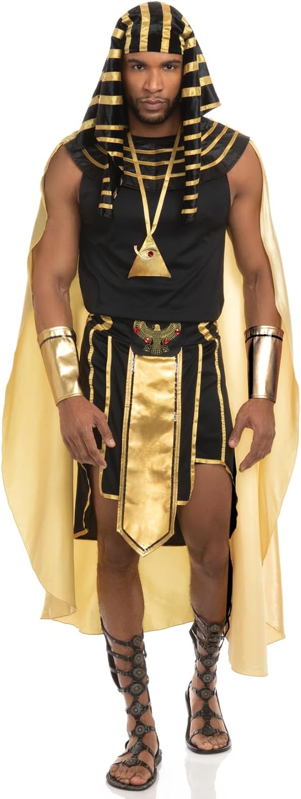 HALLOWEEN - Men's 7Pcs Egyptian Pharaoh Costume - Image 7