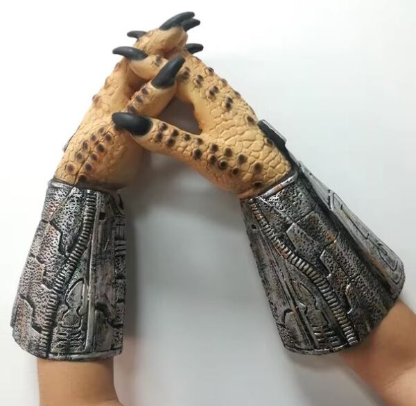 The Predator Cosplay Latex Gloves - Image 3