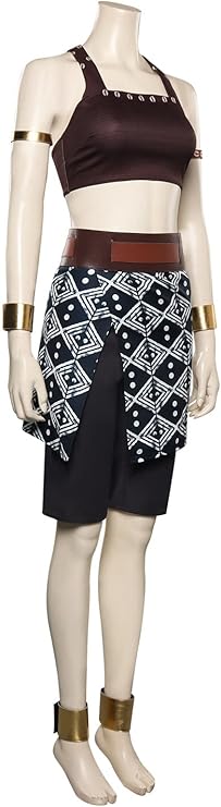 HALLOWEEN - Women’s WOMAN KING Warrior Costume - SIZE MEDIUM - Image 5