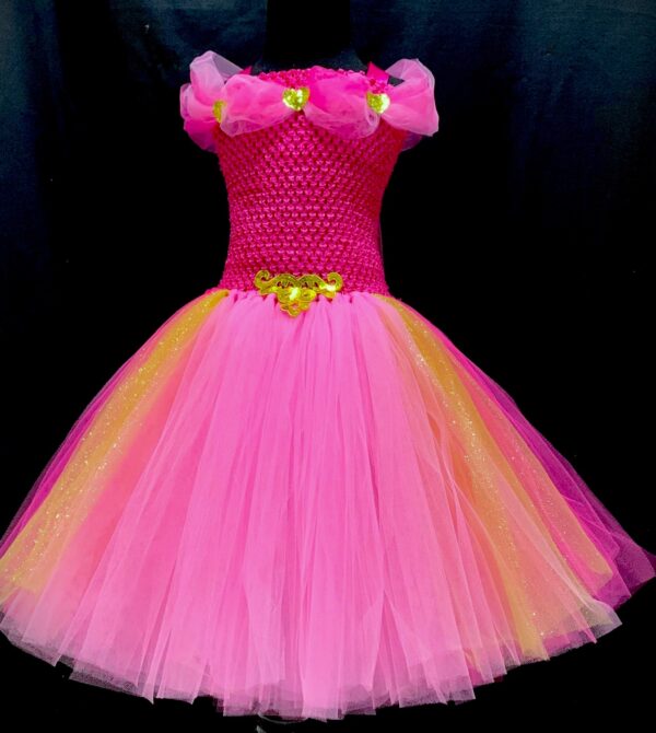 CUSTOM MADE Child tutu dress - Pink Royal Princess Tutu Gown SIZE: Fits up to 4yrs
