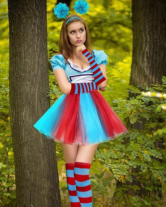 HALLOWEEN - Dr. Seuss Thing 2 Costume Accessories for Kids - Image 4