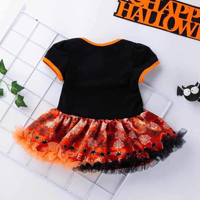 HALLOWEEN - Baby Halloween Pumpkin Onesie Romper SIZE 6 Months - Image 6