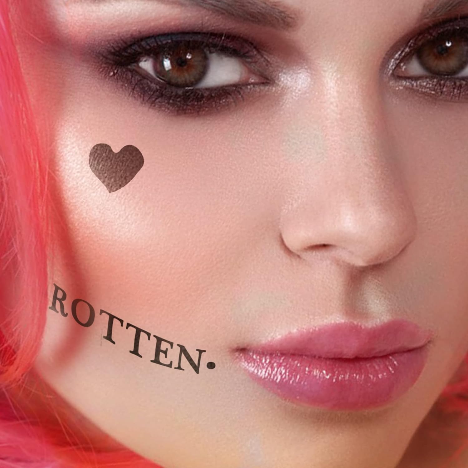 Metallic Flash Tattoo - Temporary Tattoos for Harley Quinn - Image 5