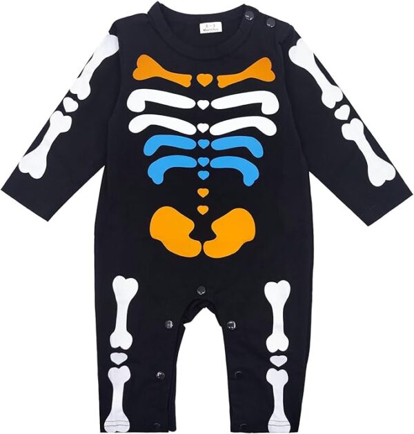 HALLOWEEN - Baby Skeleton BOY or GIRL Halloween Costume SIZE: 6-12months - Image 5