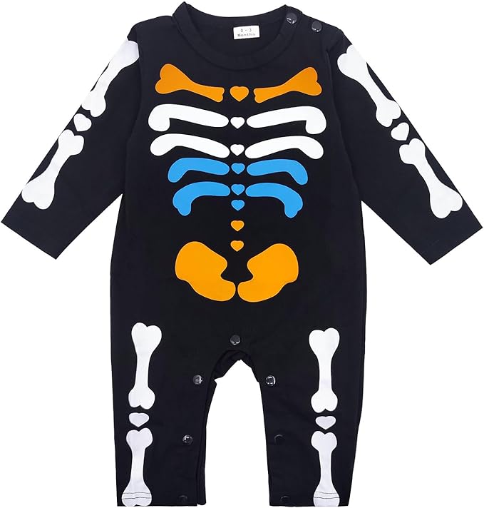 HALLOWEEN - Baby Skeleton BOY or GIRL Halloween Costume SIZE: 6-12months - Image 5
