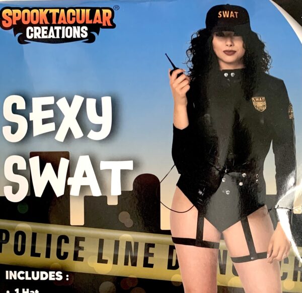 HALLOWEEN - Women Police Adult Sexy Swat Costume