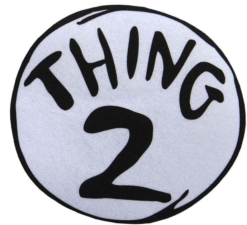 HALLOWEEN - Dr. Seuss Thing 2 Costume Accessories for Kids - Image 9