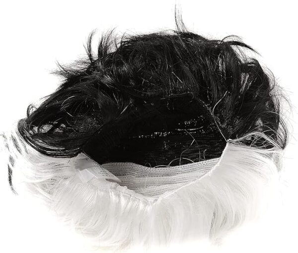 Ms. Spot BLACK/WHITE Wig - Image 2