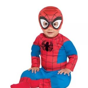 Super Hero Boy – Spider-Man Baby Spider-Man Costume (6-12 MONTHS)