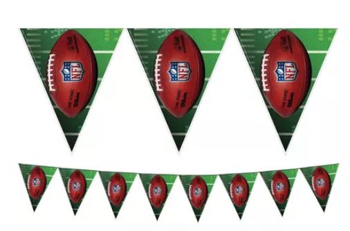 Super Bowl - NFL Drive Plastic Pennant Banner, 12ft