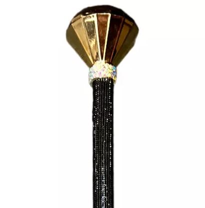 Rhinestone Pimp Cane - 3ft - Image 2