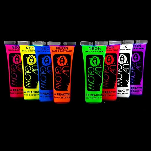 Neon Blacklight Face and Body Paint 0.68oz
