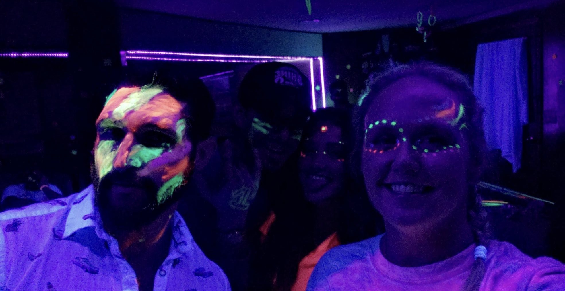 Neon Blacklight Face and Body Paint 0.68oz - Image 7