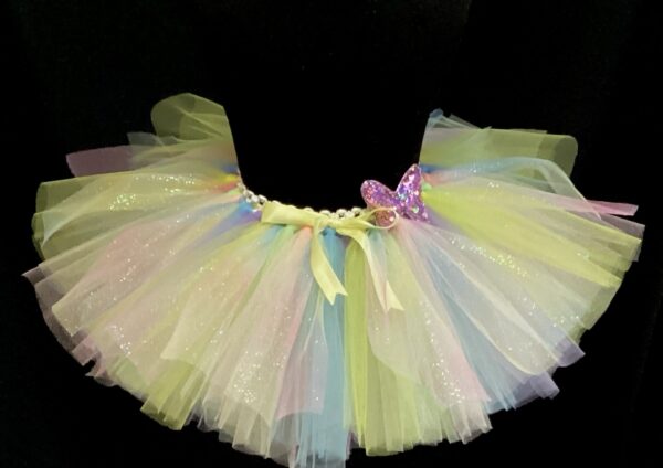 CUSTOM MADE Child tutu – BABY Pastel Sparkle Tutu fits 1yr