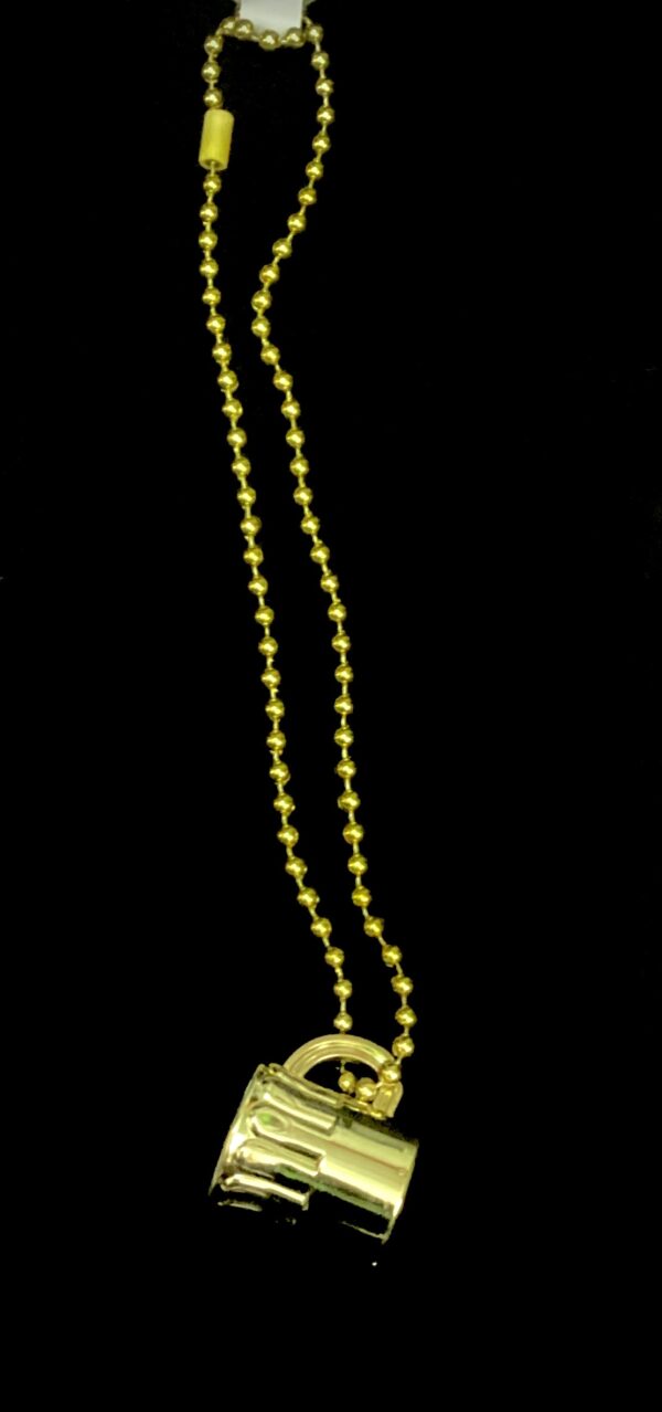 St. Patrick's Day 33-in. Plastic Metallic Necklaces with Beer Mug - Image 9