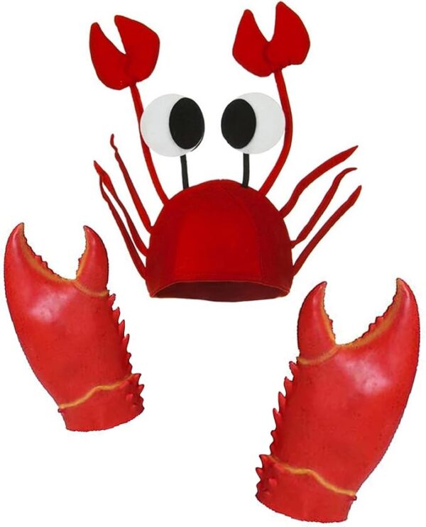 SEA CREATURE - CRAB Hat Prop Set - Red - Image 5