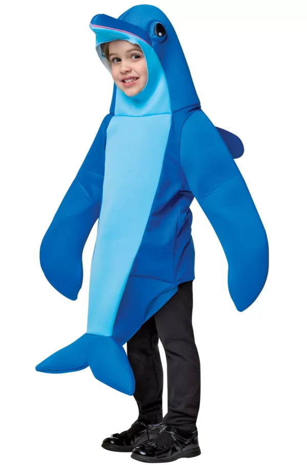 SEA CREATURE - Child Sea Dolphin Costume SIZE 4-6 - Image 3