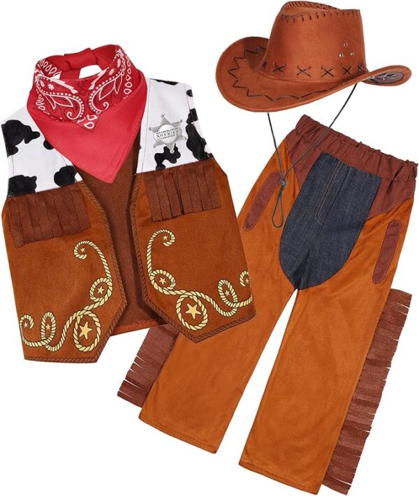 WEATERN THEME - Boys Toddler Rodeo Cowboy Set SIZE 3-4 - Image 6