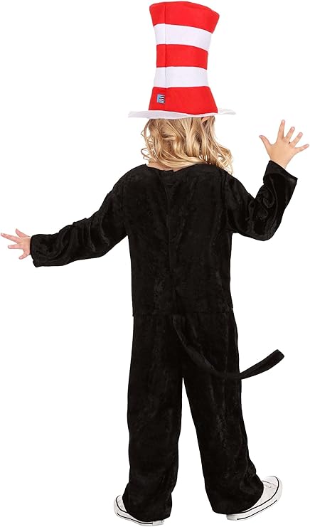 Dr. Seuss the Cat in the Hat Costume for Kids - Image 2