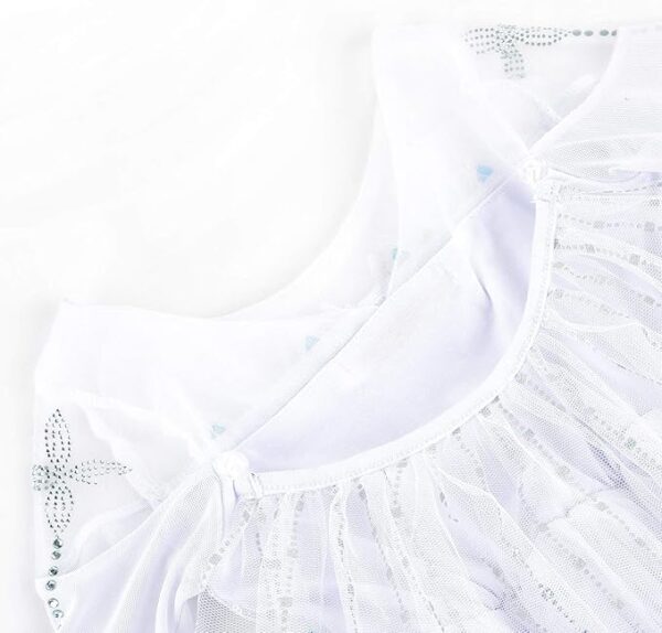 Girl Snow Princess Costume Dress with accessories - Image 5