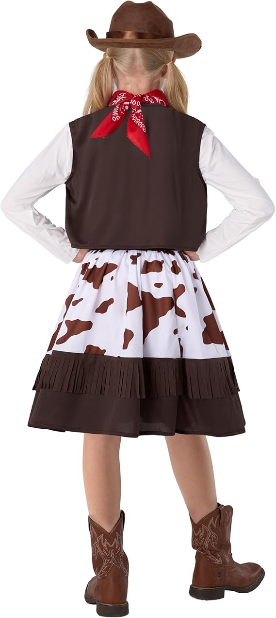 WESTERN THEME - Girls Cowgirl Western Costume SIZE SMALL(5-7) - Image 2