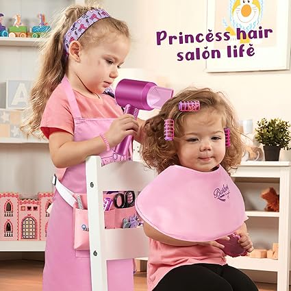 Career Day Hair Stylist - CHILD Hair Salon Pretend Play Toys for Girls 3-6YRS Old - Image 3