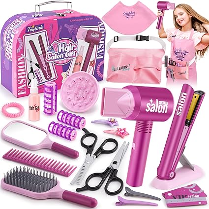 Career Day Hair Stylist - CHILD Hair Salon Pretend Play Toys for Girls 3-6YRS Old