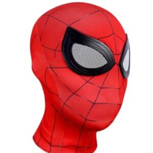 HALLOWEEN MASK - Spider-Man Miles Morales Peter Parker Mask - STYLE 2 - RED