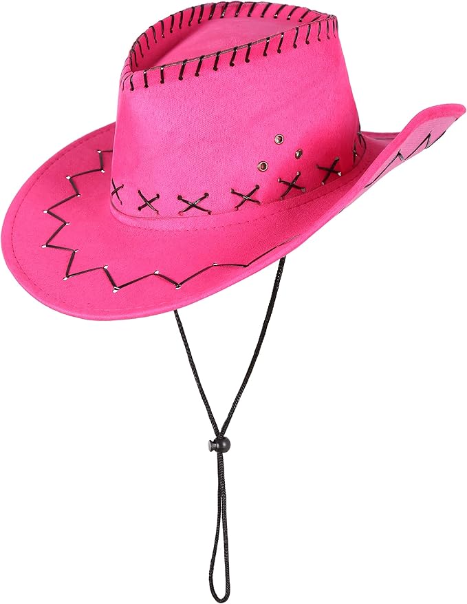 WESTERN THEME - Girls Western Rodeo Outfit with Cowgirl Hat - Image 5