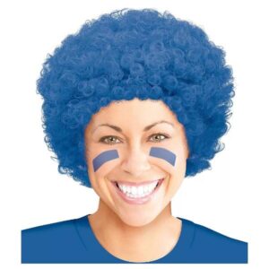 Unisex Afro Wig - BLUE