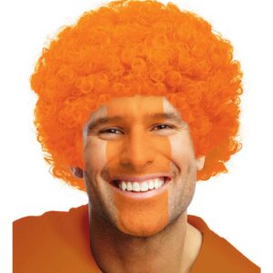 Unisex Afro Wig - ORANGE