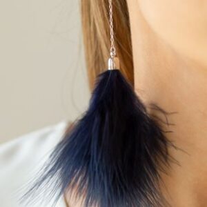 EARRINGS - Birds of Paradise - Blue