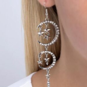 EARRINGS – Celestial Cascade - White