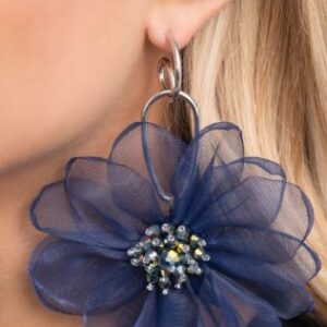 EARRINGS – Cosmopolitan Chiffon - Blue