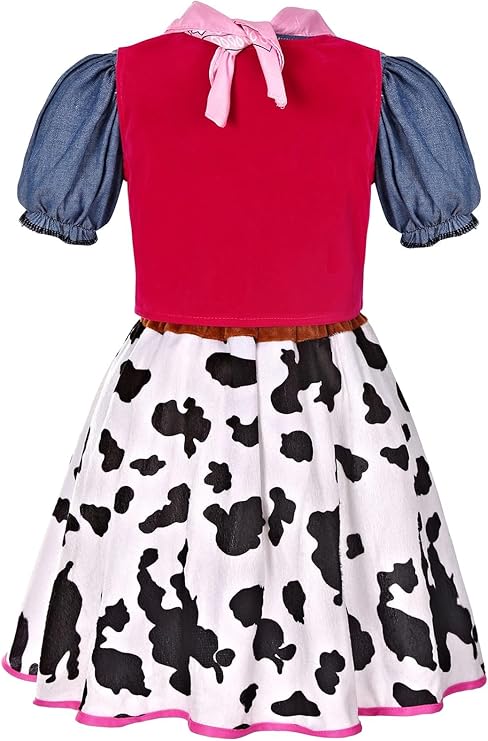 WESTERN THEME - Girls Cowgirl Costume SIZE 5-6 - Image 4