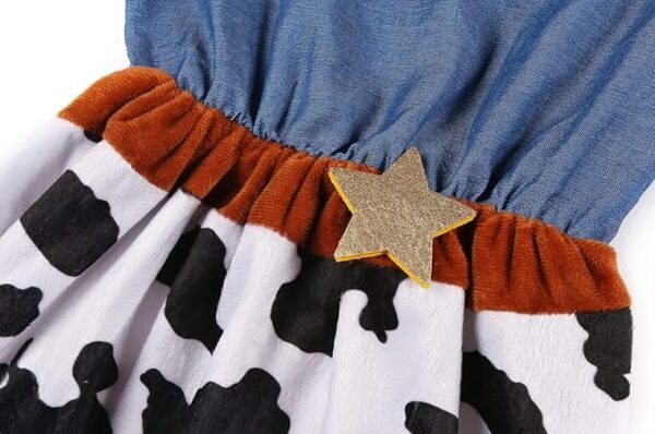WESTERN THEME - Girls Cowgirl Costume SIZE 5-6 - Image 3