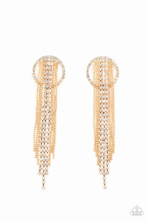 EARRINGS – Dazzle By Default - Gold - Image 2