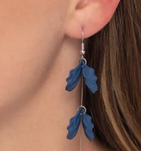 EARRINGS – Edwardian Era - Blue