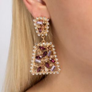 EARRINGS – Glistening Gala - Purple