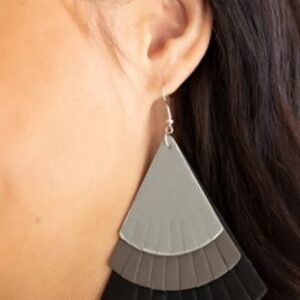 EARRINGS – Huge Fanatic - Black