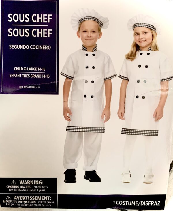 Career Day CHEF – KIDS 2 PCS Sous Chef Outfits