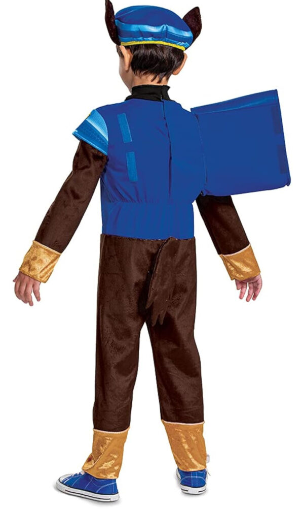 PAW Patrol Chase Movie Chase Deluxe Toddler/Kid's Costume - SIZE 2T - Image 4