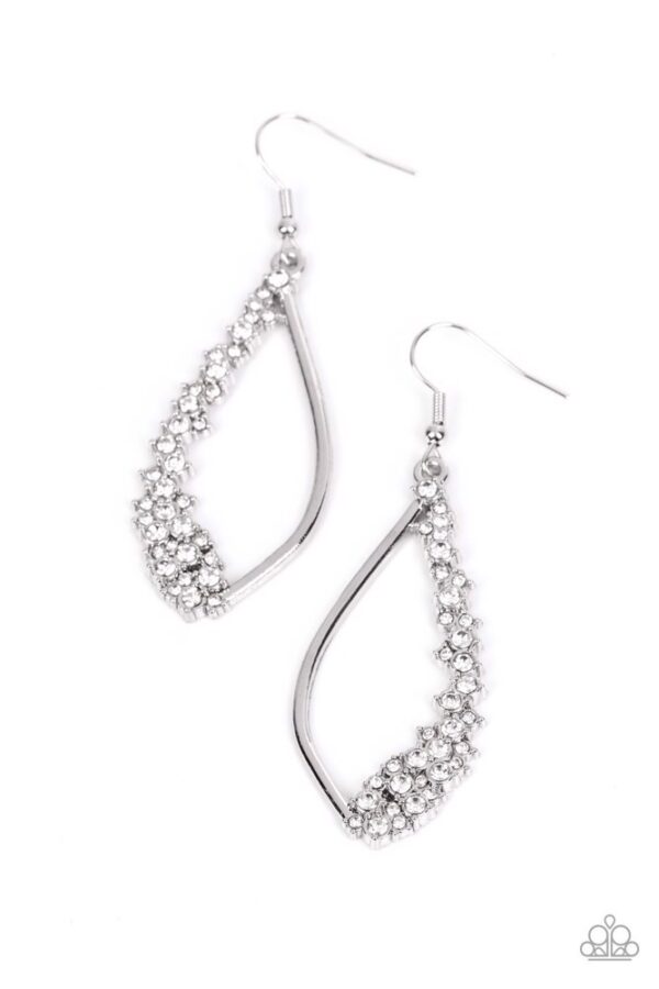 EARRINGS – Sparkly Side Effects - White - Image 2