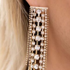 EARRINGS – Starry Streamers - Gold