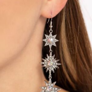 EARRINGS – Stellar Series - White