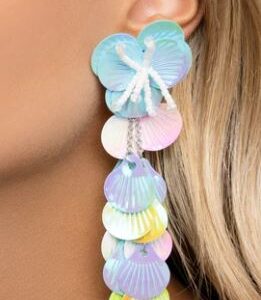 EARRINGS – Under The Waves - Blue